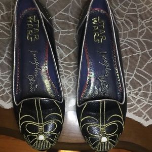 Irregular Choice Darth Vader flats 8.5